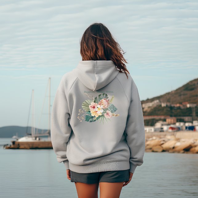 Felicidade Bloomia Dentro Da Camiseta Doce Hoodie (Criador carregado)
