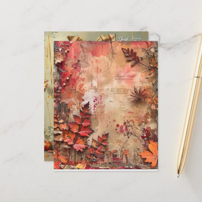 Felicidade de outono de Diário (Frente/Verso In Situ)