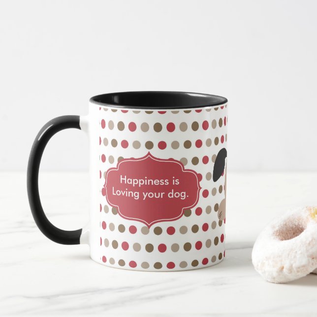 Felicidade é amar minha caneca (Com Donut)