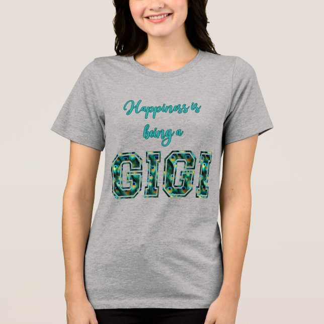 Felicidade é Ser uma Pena de Gigi Peacock (Frente)
