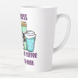 Felicidade É Uma Xícara De Café E Um Bom Livro