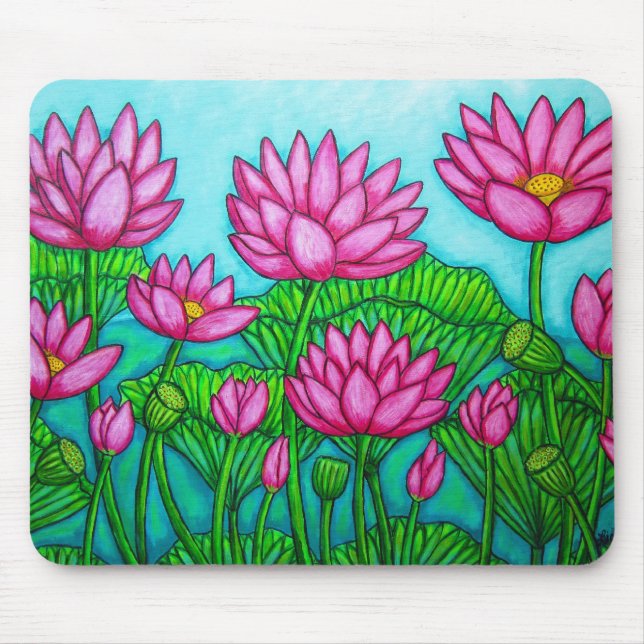 Felicidade II Mousepad de Lotus (Frente)