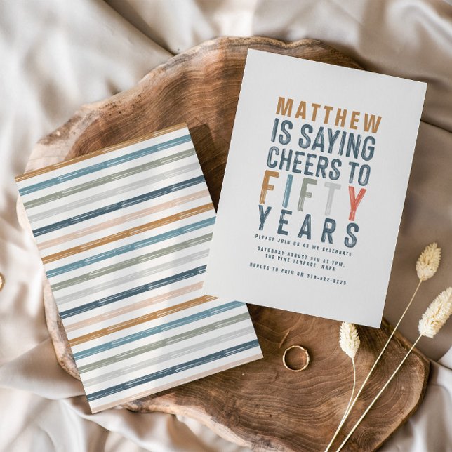 Felicidades coloridas para cinquenta anos de anive (Criador carregado)