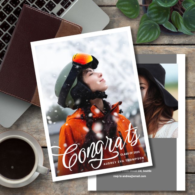 Felicita o convite para fotos do Formando do Escre (Criador carregado)