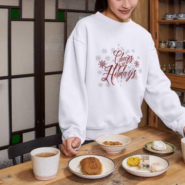 Felicitações às Férias - Camisa Festiva Elegante (Criador carregado)