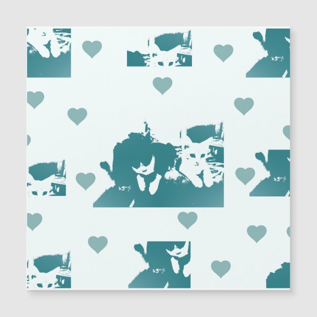 Feline Friends. Adorable Kitten Duo. (Frente)