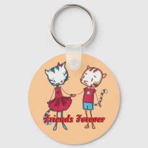 Feline Friends Chaveiro
