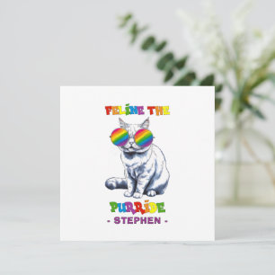 Feline O Purride - Legal Orgulho Gato LGBTQ
