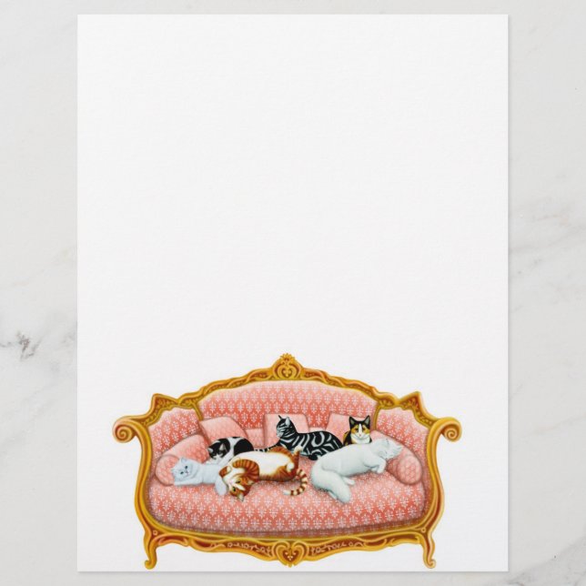 Feline Royalty Letterhead (Frente)