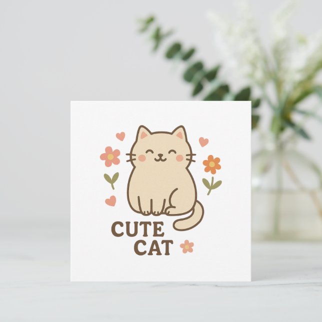 Felino em Bloom (Em pé/Frente)