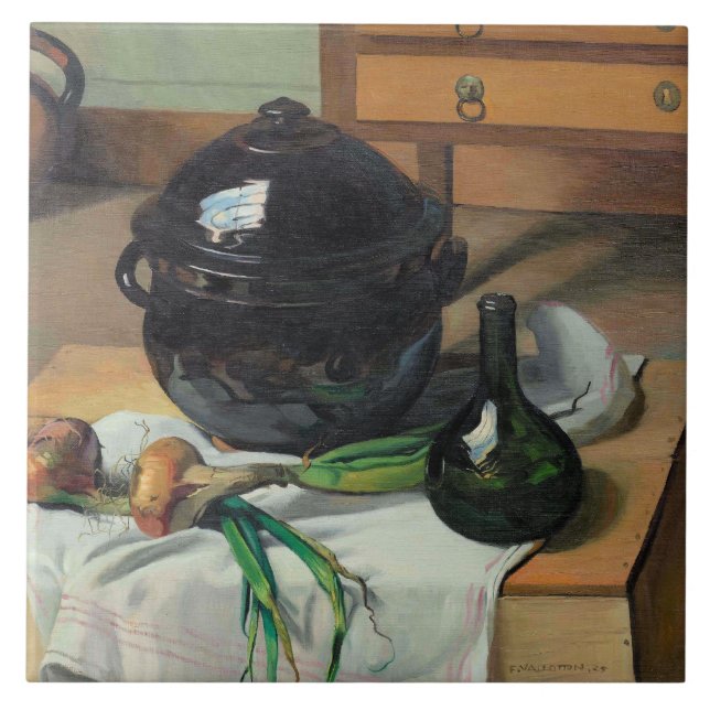 Felix Vallotton, Ognons et Soupere, (Frente)