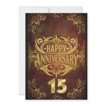 Feliz 15º Aniversário