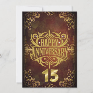 Feliz 15º Aniversário