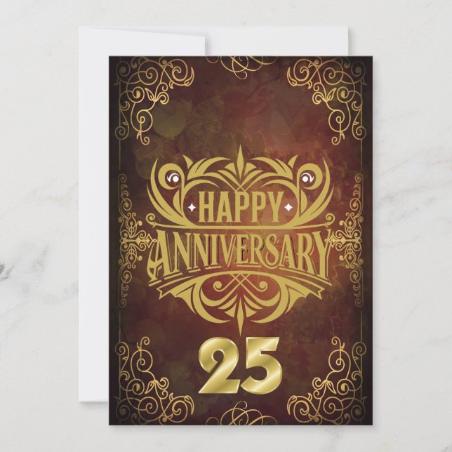 Feliz 25º Aniversário (Frente)