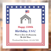 Feliz 250º Aniversário, EUA! Marketing Imobiliário