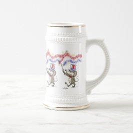 Feliz 4 de julho, Caneca de cerveja da Celebração