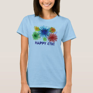 Feliz 4 mulheres camisa