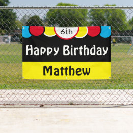 Feliz 6 Birthday Matthew