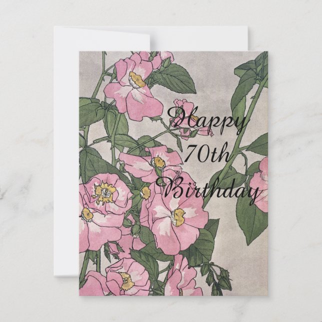 Feliz 70 Birthday (Frente)