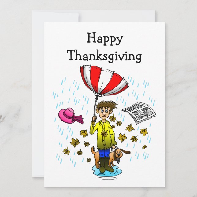 Feliz Ação de Graças (Frente)