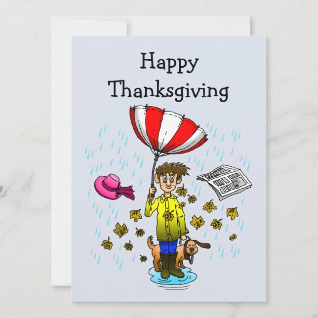 Feliz Ação de Graças (Frente)