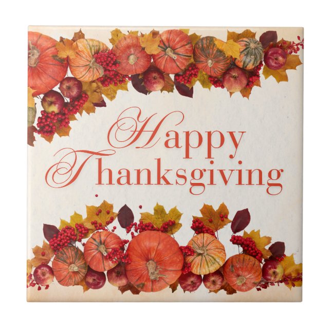 Feliz Ação de Graças (Frente)