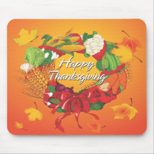 Feliz Ação de Graças 6 Mousepad