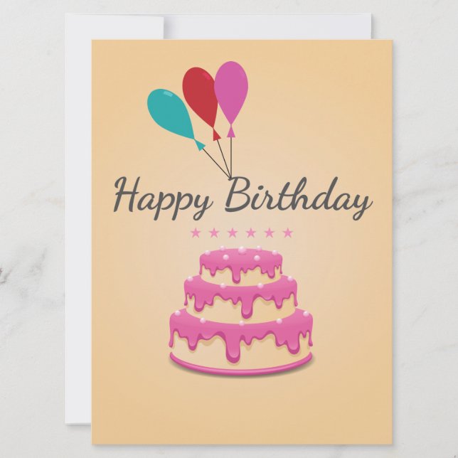 Feliz aniversário (Frente)