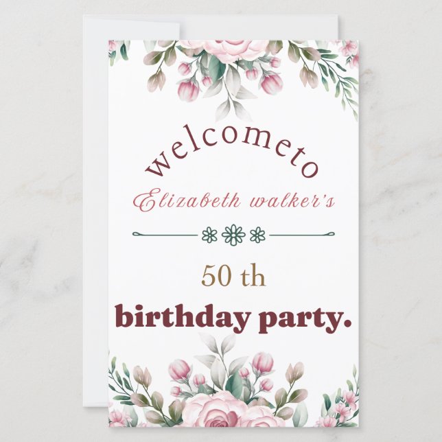 Feliz aniversário (Frente)