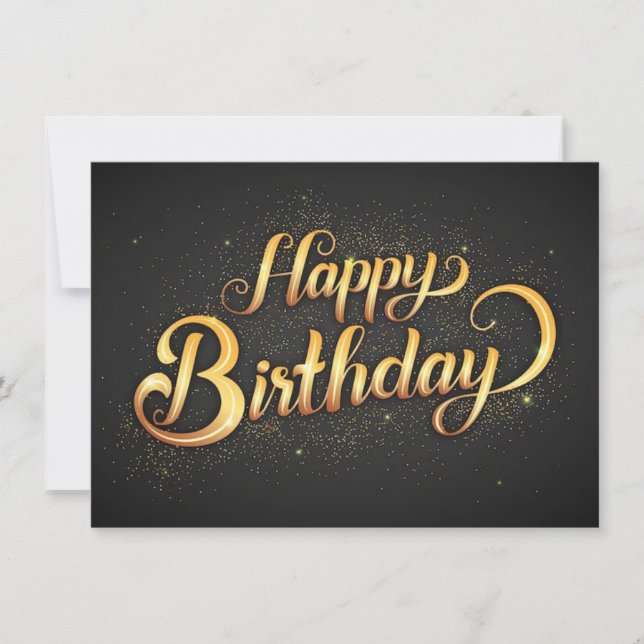 Feliz aniversário (Frente)