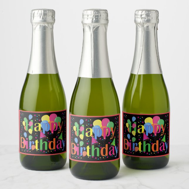 Feliz aniversário (Garrafas)