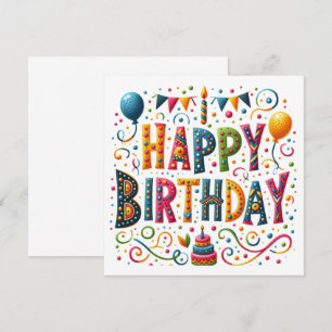 Feliz Aniversário