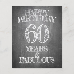 Feliz Aniversário - 60 Anos e Fabuloso