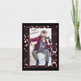 Feliz Aniversário a Cartão de Saudação de Infância