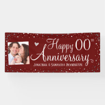 Feliz Aniversário A Qualquer Ano Foto Silver Confe