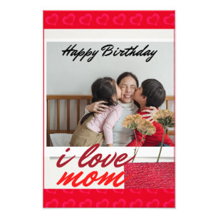 Feliz aniversário, adoro a mãe. Foto Impress