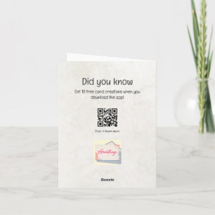 "Feliz Aniversário" Ai Cartão Saudável