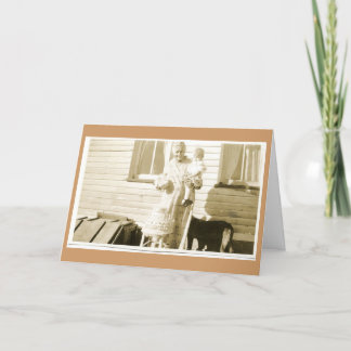 Feliz aniversário, bebê! Cartão