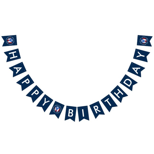 Feliz aniversario Boricua, bandeira de Puerto Rico (Todos)