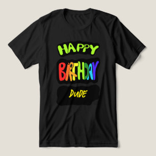 Feliz Aniversário, Cara! Prop personalizada do Par