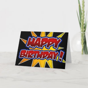 Feliz aniversário! Cartão