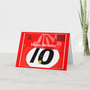 Feliz Aniversário - Cartão Dezenas