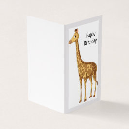 Feliz Aniversário - Cartão Infantil