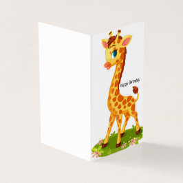 Feliz Aniversário - Cartão Infantil