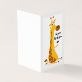 Feliz Aniversário - Cartão Infantil