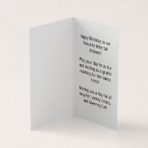 Feliz Aniversário - Cartão Infantil