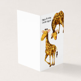 Feliz Aniversário - Cartão Infantil