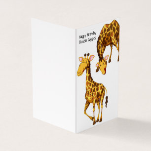 Feliz Aniversário - Cartão Infantil