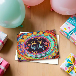 Feliz Aniversário - Cartão "Inspirivity"