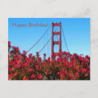 Feliz Aniversário! Cartão postal